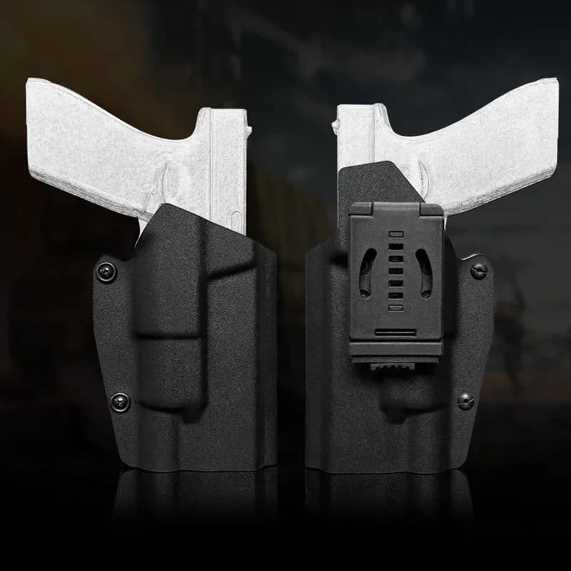 G17 G19 Kydex Holster Waist OWB Quick Release Pistol Light Holsters Mounted Surefire X300U X300 X300V For Glock 17 19