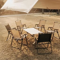 2pcs/1pcs Portable Camping Chair Outdoor Folding Chair Aluminum Alloy Wood Grain Folding Chair Camping Equipment Comite Chair