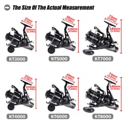 New Carp Fishing Reel Spinning Strong Double Drag 13-23kg Molinete Carretilha De Pesca Olta Makaralar Sea Reels Accessories Mar