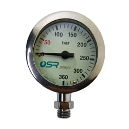 360 Bar Diving SPG Luminous Submersible Pressure Gauge