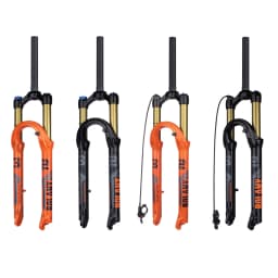 Bolany New Upgraded MTB Front Fork 32mm Bicycle Air Fork 27.5/29 Inch Mountain Bike Air Supension 120mm Travel Magnesium Alloy