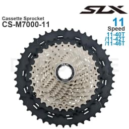 Shimano SLX M7000 11v Cassette Sprocket 11 Speed CS-M7000-11 - HYPERGLIDE -for MTB Bike Original Parts
