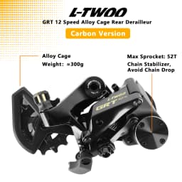 LTWOO GRT Disc 1x12 Speed Hydraulic Disc Brake Gravel Groupset Carbon Alloy Version ZRACE XG Caliper Flat Mount Capable GRX