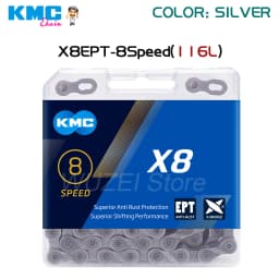 KMC Anti-rust Bike Chain X8/X9EPT/X10EPT/X11EPTMTB Road Bike Chain For FOX Specialized Dahon Merida TREK Giant SCOTT Cannondale