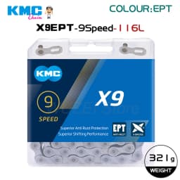 KMC Anti-rust Bike Chain X8/X9EPT/X10EPT/X11EPTMTB Road Bike Chain For FOX Specialized Dahon Merida TREK Giant SCOTT Cannondale