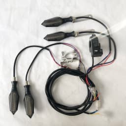48v 60v E Bike Scooter Turning Signal Light Motorcycle Flasher Indicator Light Blinker Trail Brake Light