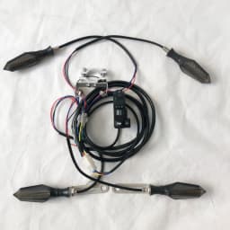 48v 60v E Bike Scooter Turning Signal Light Motorcycle Flasher Indicator Light Blinker Trail Brake Light