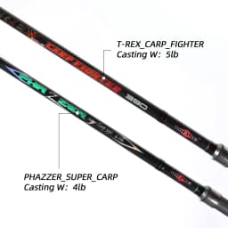 MIFINE PHAZZER SUPER CARP 4LB/5LB Lure Fishing Rod 3.6M/3.9M MF Carbon Spinning Rod Travel Surfcasting Pole T-REX CARP FIGHTER
