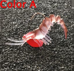 JYJ Soft Shrimp Lures Sea Fishing with Luminous Prawns Soft Bait Perch 7g 12g18g Sea Bass Shrimp bass Bait