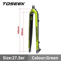 TOSEEK TFK-SL Carbon Fork 26ER/27.5ER/29ER Straight Tube Mtb Bicycle Front Fork Garfo Carbono 700c Mtb Fork 29