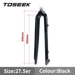 TOSEEK TFK-SL Carbon Fork 26ER/27.5ER/29ER Straight Tube Mtb Bicycle Front Fork Garfo Carbono 700c Mtb Fork 29