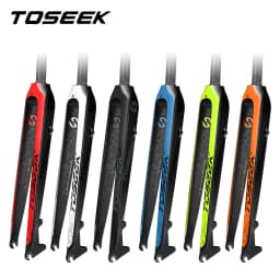 TOSEEK TFK-SL Carbon Fork 26ER/27.5ER/29ER Straight Tube Mtb Bicycle Front Fork Garfo Carbono 700c Mtb Fork 29