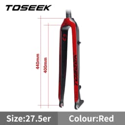TOSEEK TFK-SL Carbon Fork 26ER/27.5ER/29ER Straight Tube Mtb Bicycle Front Fork Garfo Carbono 700c Mtb Fork 29