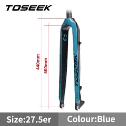 TOSEEK TFK-SL Carbon Fork 26ER/27.5ER/29ER Straight Tube Mtb Bicycle Front Fork Garfo Carbono 700c Mtb Fork 29