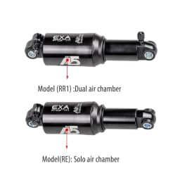Kind Shock KS A5 RR1/RE Solo Dual Bike Air Rear Shock Absorber Suspension 125 150 165 190mm for MTB Bicycle EXA Form