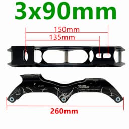 Speed Skate Frame 3x125mm 3x110mm 3x90mm 3x100mm