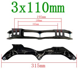 Speed Skate Frame 3x125mm 3x110mm 3x90mm 3x100mm