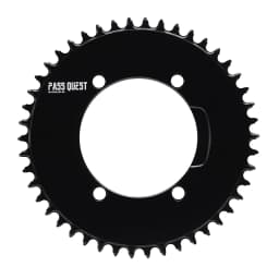 PASS QUEST X110BCD AERO Narrow Wide Chainring for R3000/4700/5800/6800/DA9000 Chainwheel BLACK Gravel Folding Bike Available