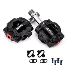 ZTTO MTB Mountain Bike Safest Clipless Pedal Self Locking XC with Cleats Click Compatible with M8000 EH500 Sealed Bearing