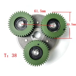 Shengyi Motor DGW25P Fatbike SYI DGW25NC DGW25NS Clutch Assembly 38T with Nylon Gear Set Spare Part