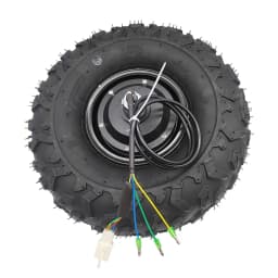 Wheelbarrow Electric Hub Motor High Torque 24V 36V 48V 350W 500W 14.5inch Off-Road Tires