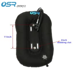 25lbs Heavy Duty Diving Donut Wing Single Tank for Professional Scuba Divers Freediving Spearfishing