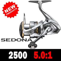 2023 SHIMANO SEDONA Spinning Fishing Reels 5.0:1/6.2:1/4.7:1 Ratio 3+1BB HAGANE GEAR 3-11KG Power 1000-C5000XG
