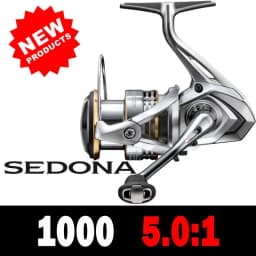 2023 SHIMANO SEDONA Spinning Fishing Reels 5.0:1/6.2:1/4.7:1 Ratio 3+1BB HAGANE GEAR 3-11KG Power 1000-C5000XG
