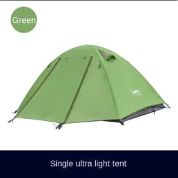 Desert Fox Outdoor Tent Single person Double layer Camping Aluminum Pole Professional Rainproof and Windproof Camping Tent Hikin