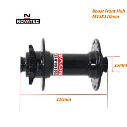 Novatec Thru Hub 15 15mm MTB Bike DH Axle Boost Hubs Bicycle Front Rear Downhill Cylindrical Hubs Cycling Accessories Part