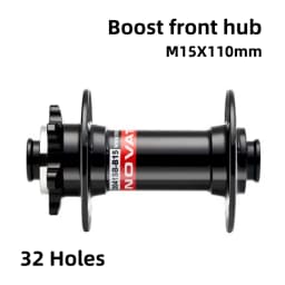 Novatec Thru Hub 15 15mm MTB Bike DH Axle Boost Hubs Bicycle Front Rear Downhill Cylindrical Hubs Cycling Accessories Part