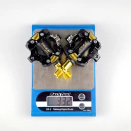 ZRACE PD-M1 SPD Pedals - GOLD, Self-Locking MTB Gravel Components Using for Bicycle Racing Mountain Bike, 332g