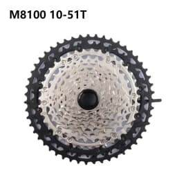 Shimano Deore M6100 SLX M7100 XT M8100 Cassette 12s K7 10-51T 10-45T Cassette Flywheel For Mountain Bike MTB 12 Speed Original