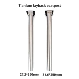 Titanium Alloy After Float Seatpost Bike Seat Post Road Bike MTB Bicycle Seat Tube Cycling Parts Accessories