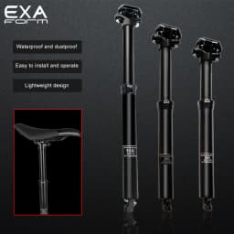 Kindshock KS EXA 900i Hydraulic Drop Post Seat Seatpost Mountain Bike Wire Control Lift Seat Tube Internal Routing Seat Post