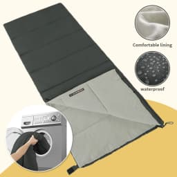 Naturehike Camping Sleeping Bag Spliced Waterproof Ultralight Double Quilt Washable Hiking 3 Season Outdoor House Sleeping Bag