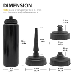 Ice Hockey Bottle Bucket 10pcs Hockey Water Bottle 1000ml Team Sports Bottle BPA Free For Ice Hockey Lacrosse Football Equipment
