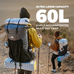 Naturehike Rock 2.0 Hiking Backpack 30L/45L/60L Camping Rucksack Outdoor Travel Trekking Specialised Shoulder Bag Rain Cover