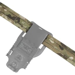 VULPO Ronin Style 2 Inch Tactical Belt Quick Release Metal Buckle Belt Hunting Double Layer Molle Belt Combat Mens Belt