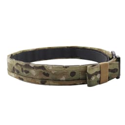 VULPO Ronin Style 2 Inch Tactical Belt Quick Release Metal Buckle Belt Hunting Double Layer Molle Belt Combat Mens Belt