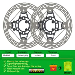 KACTUS Ultralight Bicycle Disc Brake Rotor 140/160mm Center Lock Thicken AL7505 Fast Cooling Disc Float Brake for Road MTB EBike