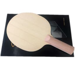 Stuor BLUE Carbon Hinoki Table Tennis Blade Hinoki Wood Ping Pong Racket 7 Layers With Fiber Carbon Fast Attack FL ST CS