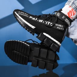 2024 Men sneakers socks shoes light large size casual shoes cool 47 fashion white outdoor sports personality design comfortable