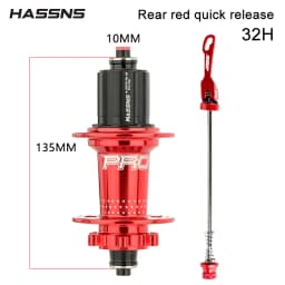 HASSNS PRO7 Mtb Hub 32 24 Holes Bearing Mountain Bike Freehub Rear Hub 32h 24h Noisy Cube Bicycle Bushings 12 11 10 9 8 7 Speed