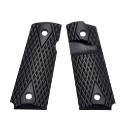 Guuun G10 Grips for 1911 Compact/Officer Big Scoop Diamond Cut Texture - 9 Color