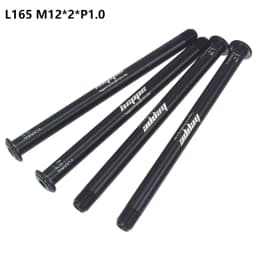 HEPPE Bicycle Double Lead Thru Axle 119mm/165mm M12xP1.0 MTB Road Bike Front Fork Shaft Skewer Rear Hub Thru Axle Bike Skewers