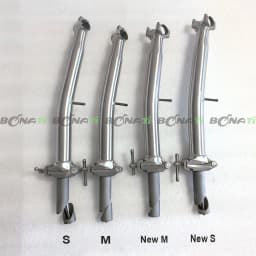 Ultra Light Gr9 Titanium Folding Bike Handlebar Stem, P, H, M, S Type, 25.4mm Brompton Handle Post
