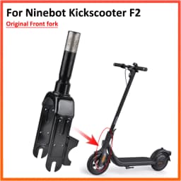 Original Front Fork For Segway Kickscooter F2 Electric Scooter Wheel Bracket Aluminium Alloy Parts