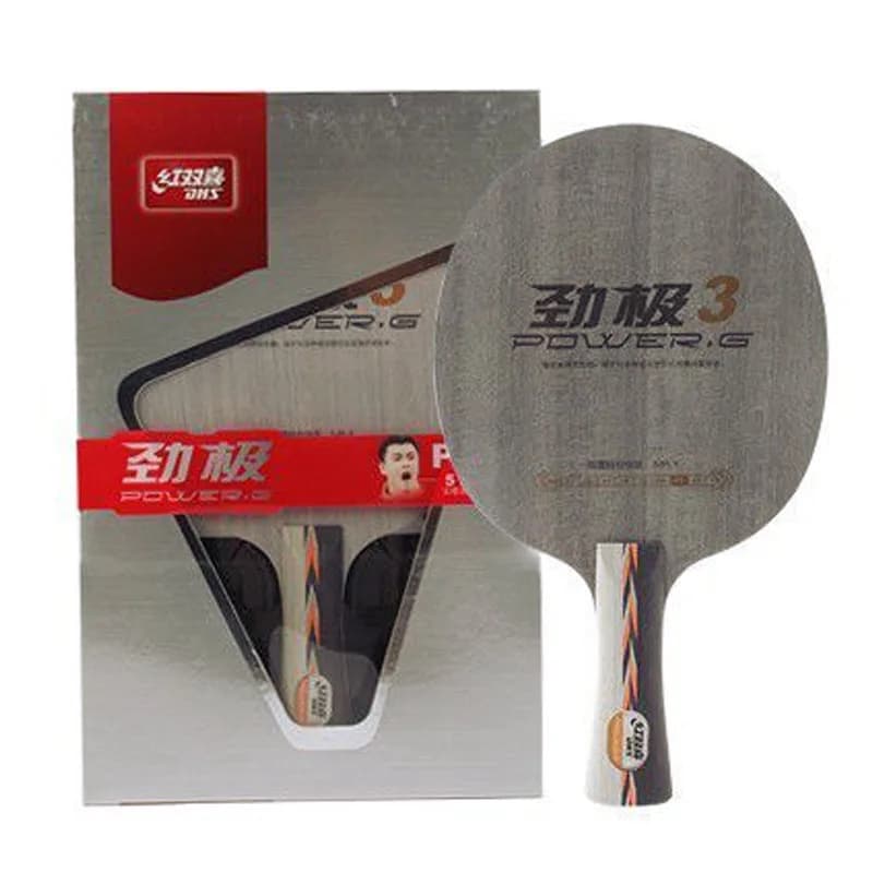 Genuine DHS Power G 3 PG3 Table Tennis Blade 5 Ply Pure Wood High-elasticity Ping Pong Blade with Original Box