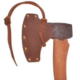 Cowhide Leather Axe Blade Sheath Protective / Axe Head Cover / Hatchet Cover Protector